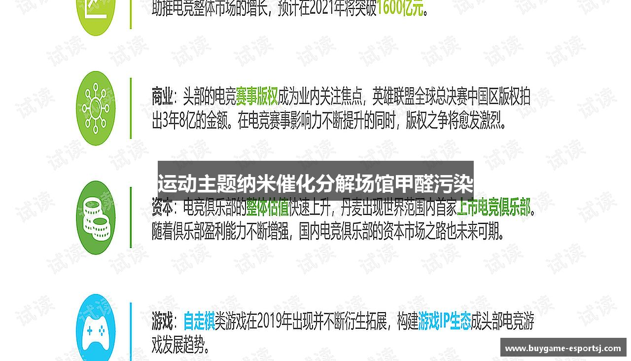 运动主题纳米催化分解场馆甲醛污染